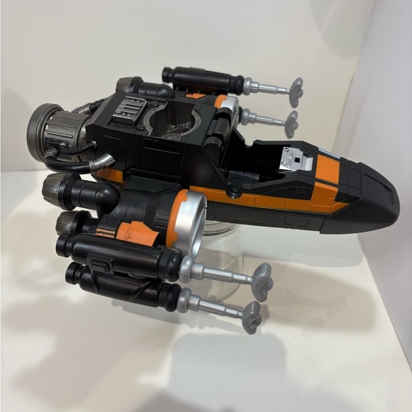 Star Wars Other - Star Wars Black and Orange Starfighter